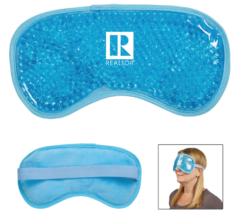Plush Gel Beads Hot/cold Eye Mask - Gel Bead Eye Mask (800x800)