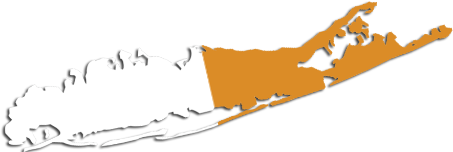 Trusted In Suffolk County Since - Long Island Map Silhouette (897x300)