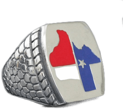 Usa Map Stainless Steel Biker Ring - Titanium Ring (480x480)