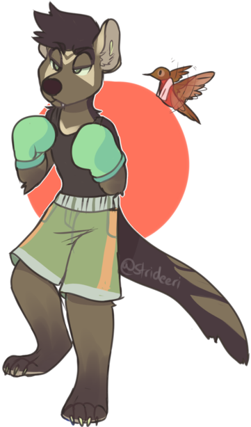Punchout Tayra Hummingbird Ota By Keybladefire - Cartoon (400x613)