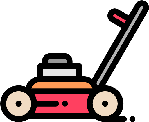 Lawn Mower Free Icon - Lawn (512x512)