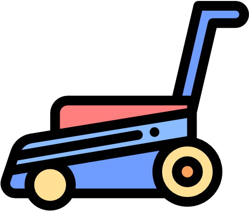 Lawn Mower Free Icon - Lawn Mower Free Icon (512x512)