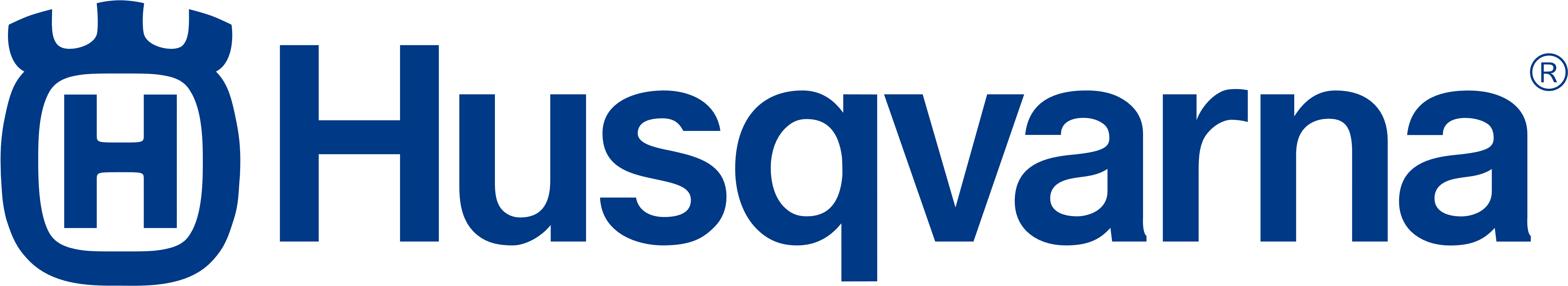 Husqvarna Logo Logotype Symbol - Daewoo E&c (5000x980)