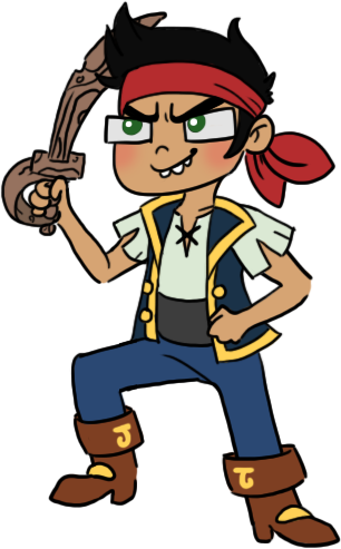 Jake And The Neverland Pirates By Confetti - Jake And The Neverland Pirates Homestuck (306x493)