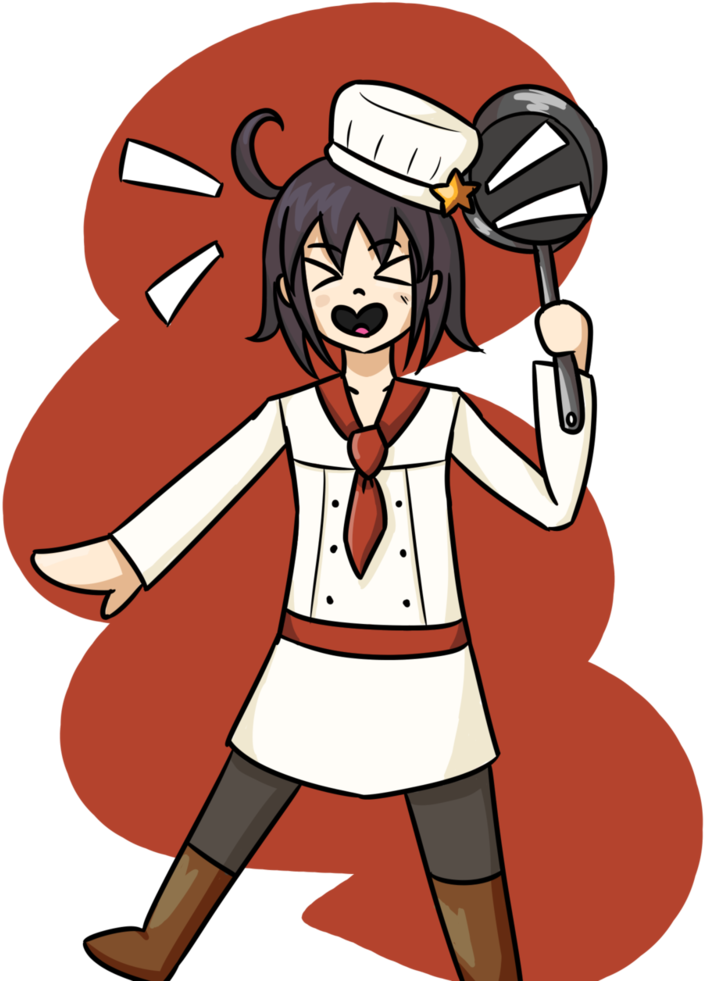 Hunt Cook By Kattayle - Cartoon (800x1000)