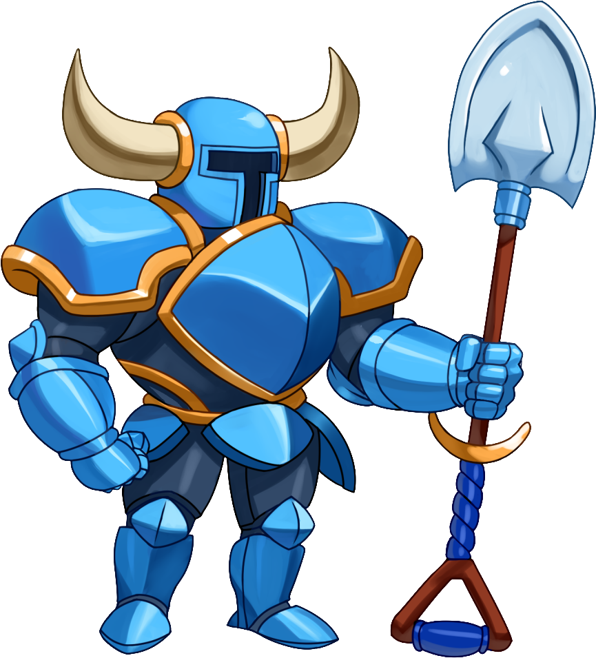 Shovel Knight - Blade Strangers Shovel Knight (905x982)