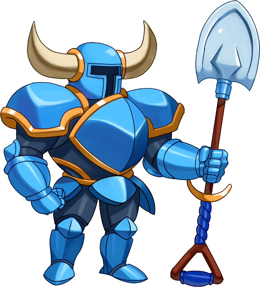 Shovel Knight Blade Strangers Shovel Knight (905x982) Png Clipart