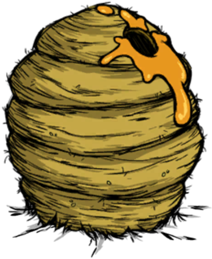 Gigantic Beehive Full - Don T Starve Beehive (436x534)