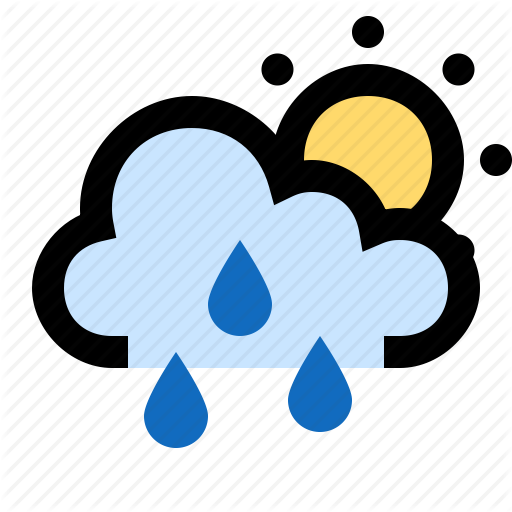 Shower Clipart Rain And Sun - Illustration (512x512)
