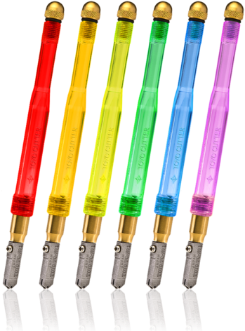Toyo Pencil Grip Glass Cutter-the Glass Underground - Glass Cutter (371x479)