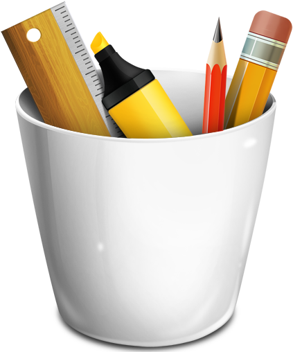 Pencil Holder By Iancalaycay - Pencil Holder Transparent (512x512)
