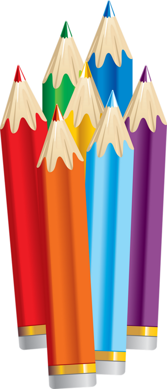 Picture Frame School Education Clip Art - Клипарт Карандаши (345x800)