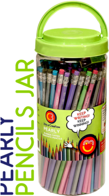 C3 Pearly Pencil Jar - Pencil (400x400)