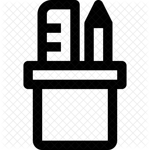 Stationery Holder Icon - Milk Icons (512x512)