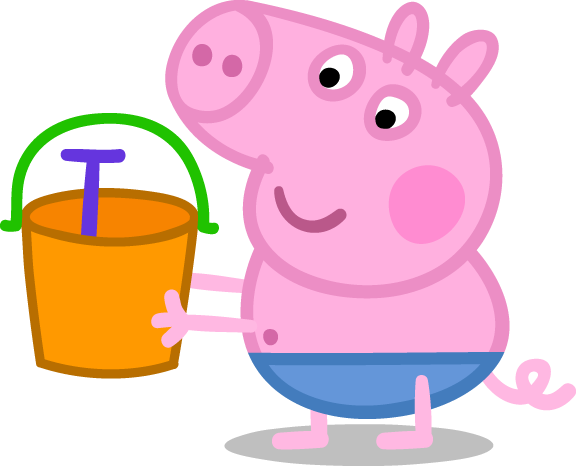 Are Used - Peppa Pig George Png (576x466)