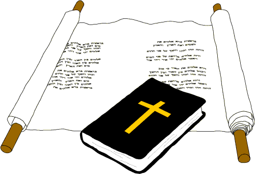 Scroll Clipart Bible - Bible Scrolls Clip Art (500x341)