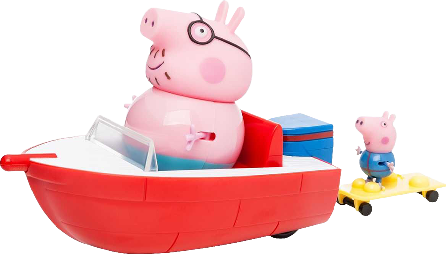 Holiday Splash Speedboat Playset - Peppa Pig (900x512)