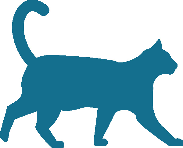 The Cat Goes Open Source - Petting Chart For Cats (600x486)