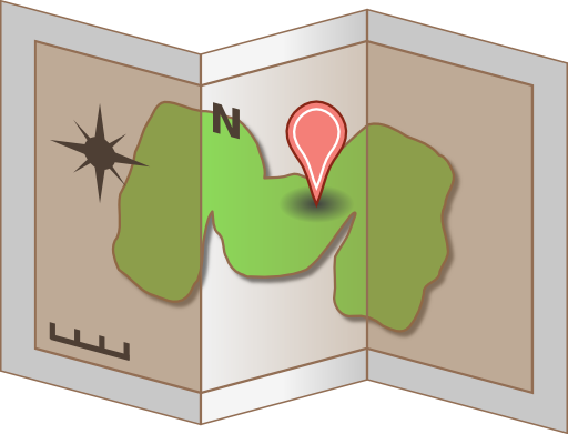 Map Clip Art For Kids Free Clipart Images Clipartbold - Map Clipart Png (512x391)