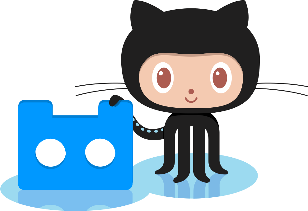 Simplybuilt Loves And Supports Open Source - Github Octocat (1900x700)