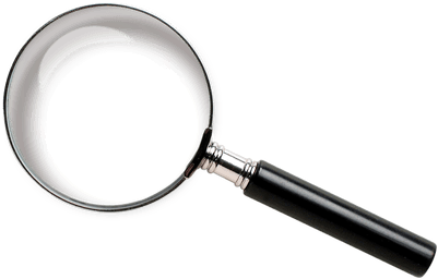 Loupe Sideview - Transparent Background Magnifying Glass (400x400)