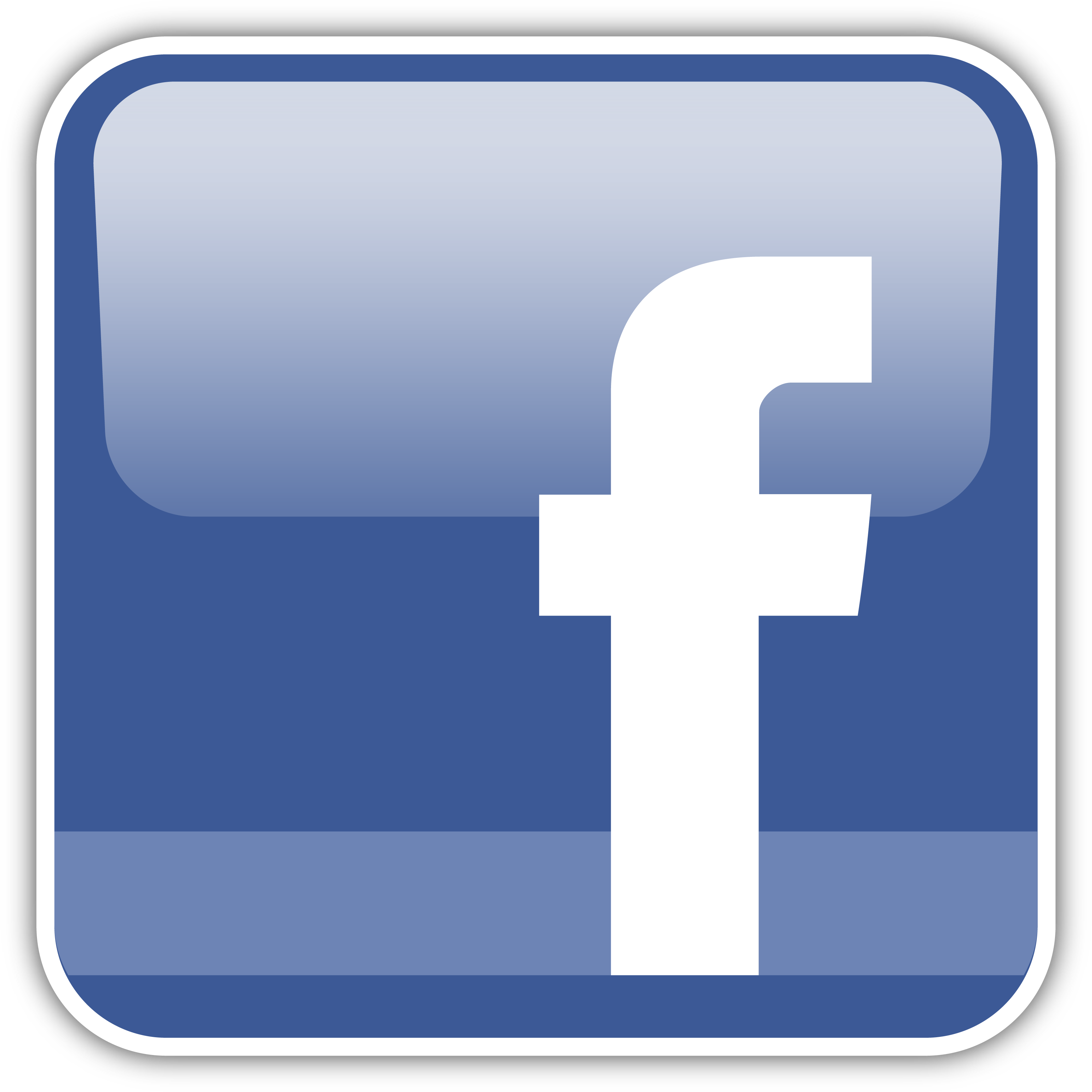 Facebook Button For Email Signature Download - Social Media Symbols Facebook (3333x3333)