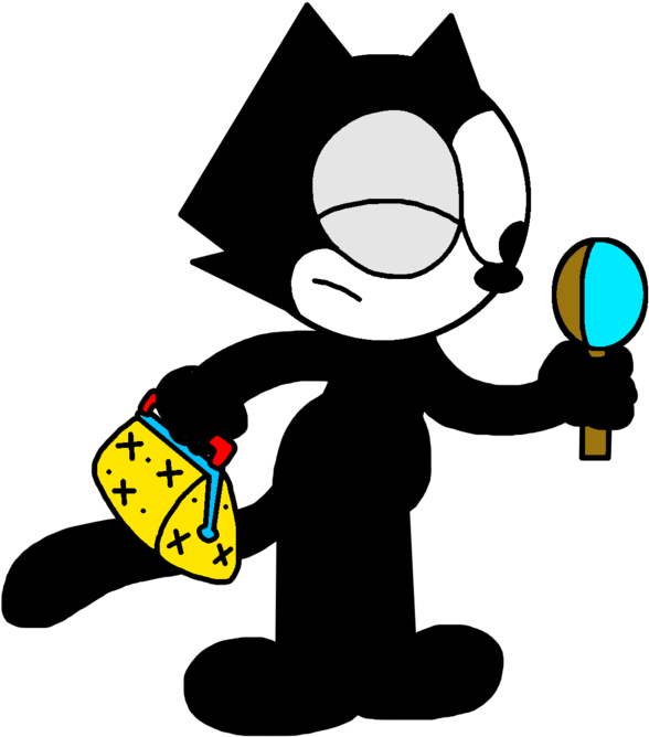 Felix With His Magic Bag And Magnifying Glass By Marcospower1996 - Sia Holdinga Kompanija Felix (1024x862)