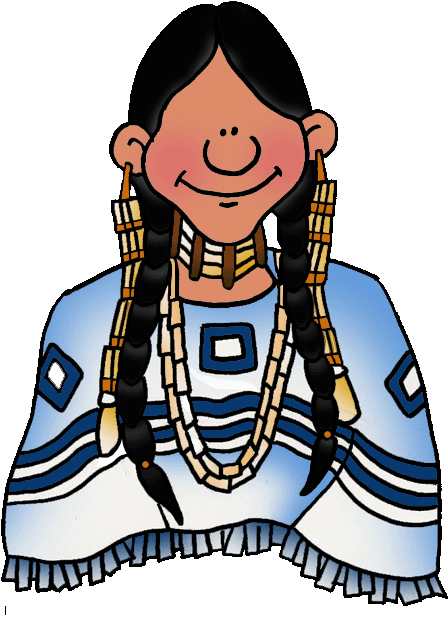 Indians Clipart Person Sewing - Desert Southwest Native Americans (489x648)