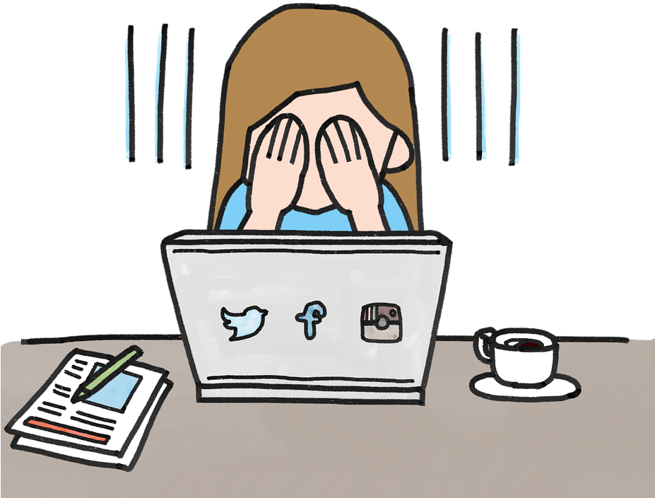 Feeling Discouraged How To Get Through Those Hump Days - Cyber Bullying Clipart Png (926x720)