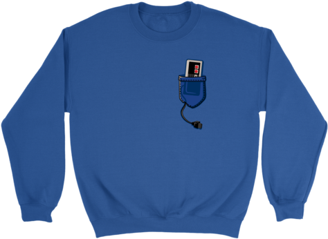 Pocket Controller T-shirt - Illusion X Unisex Sweatshirt, Sweatshirt, Unisex Sweatshirt, (480x480)