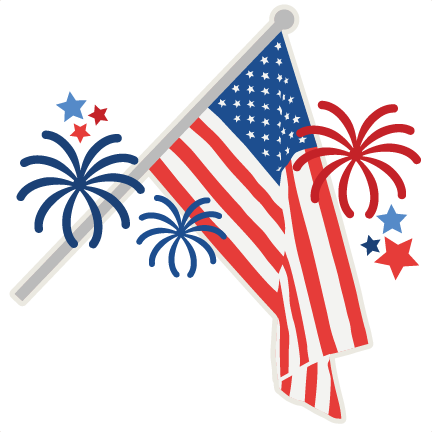 July 4th American Flag Svg Scrapbook Cut File Cute - Scalable Vector Graphics (432x432)