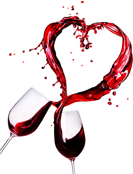 Wine Tasting Valentines Day Winery Wine Glass - Valentines Day And Wine (600x600)