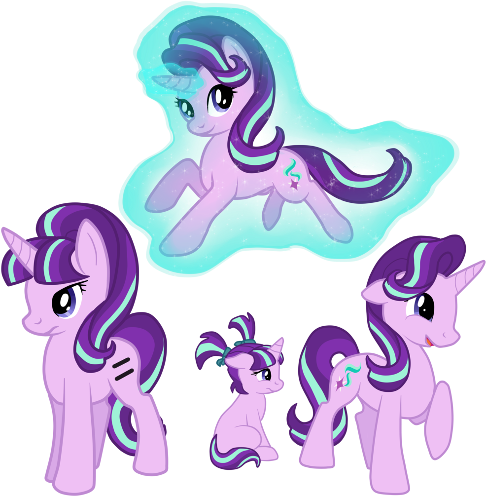 Equal Cutie Mark, Female, Filly, Filly Starlight, Floating, - Cartoon (1024x1024)