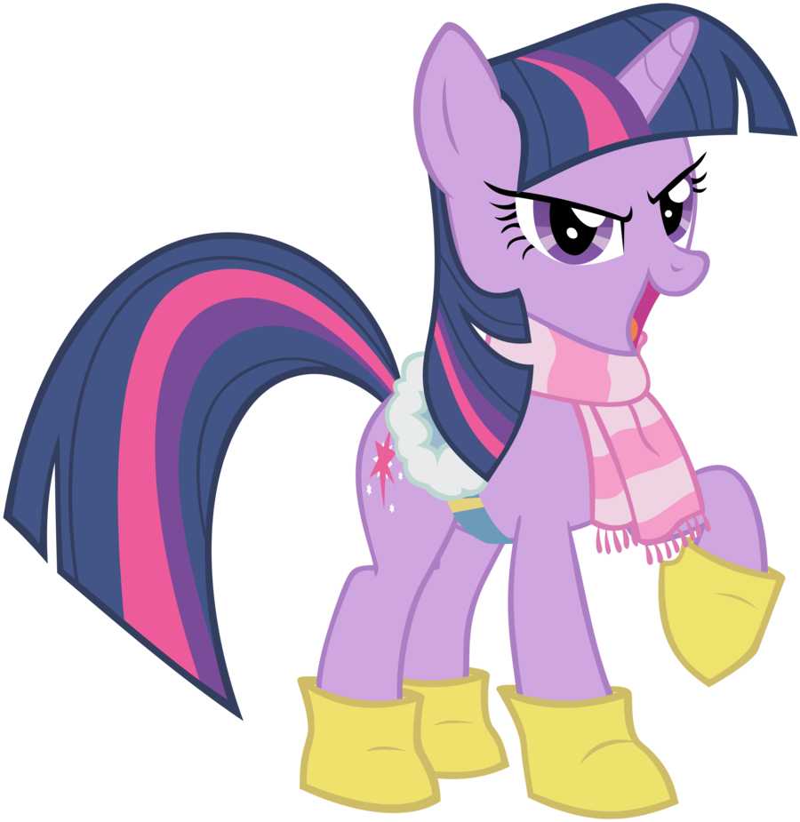 Twilight Sparkle Ready To Wrap Up Winter By Flutterguy317 - Winter Twilight Sparkle (900x925)