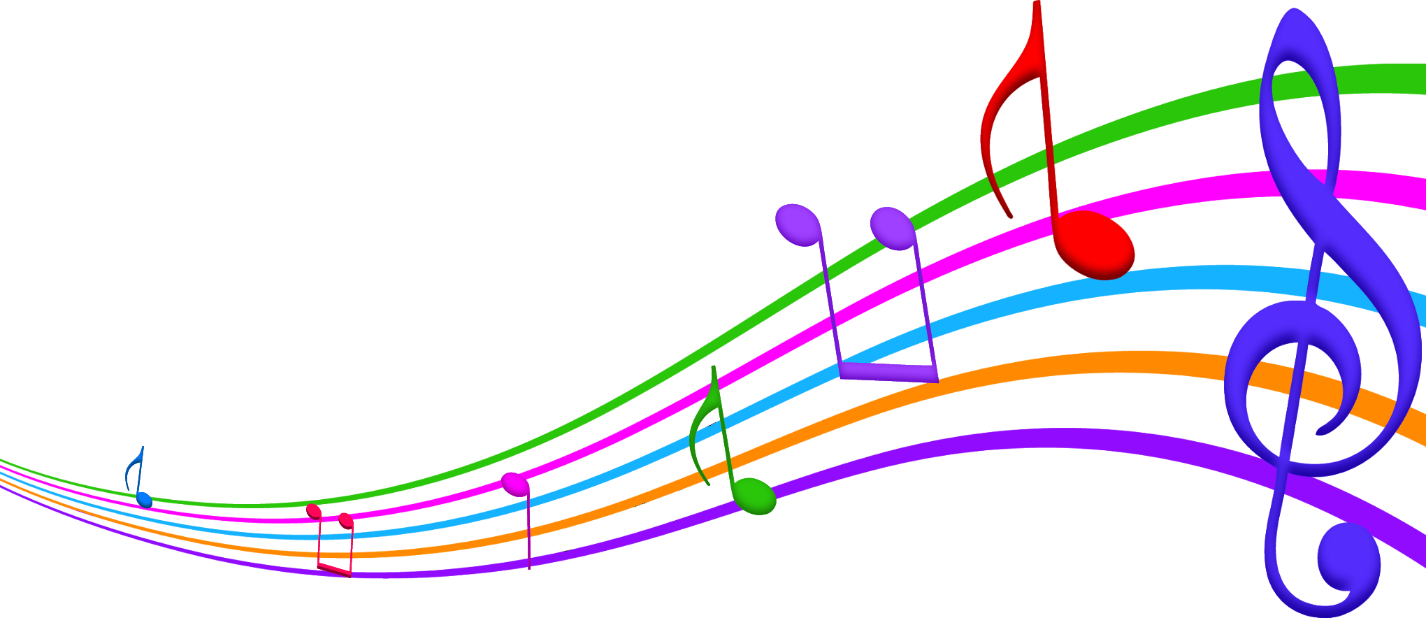 Mixtapes - Transparent Background Music Note (2040x884)