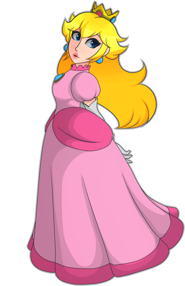 Princess Peach By Cryinglilbitcharmin - Princess Peach (752x1063)