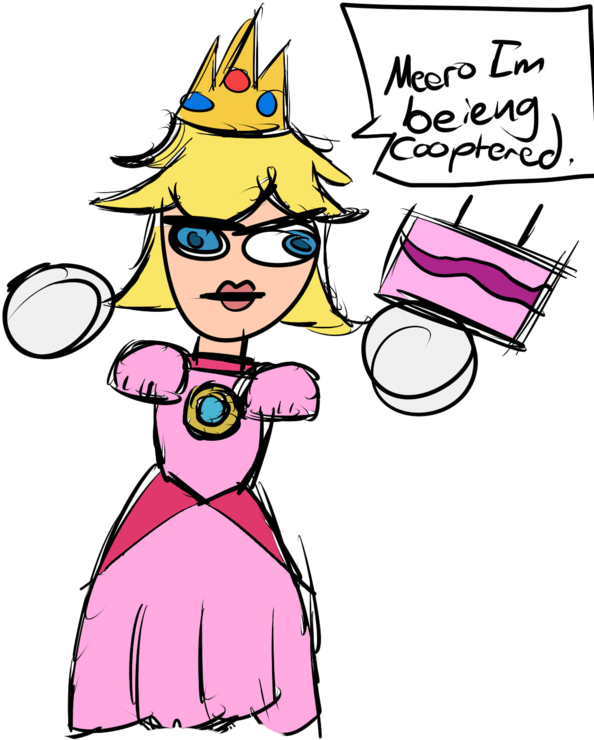 Princess Peach By Nintendojoshup - Cartoon (774x1032)