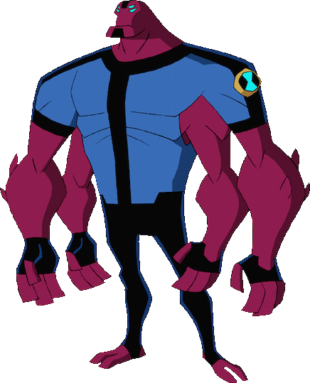 Handy Man - Ben 10 Four Arms (436x539)