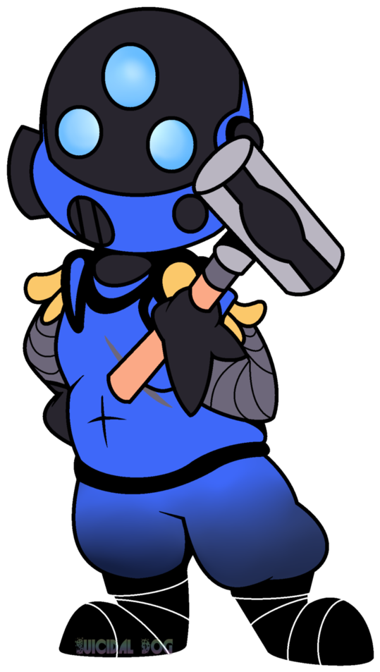 Handy Man By Raziefim - Cartoon (705x1133)