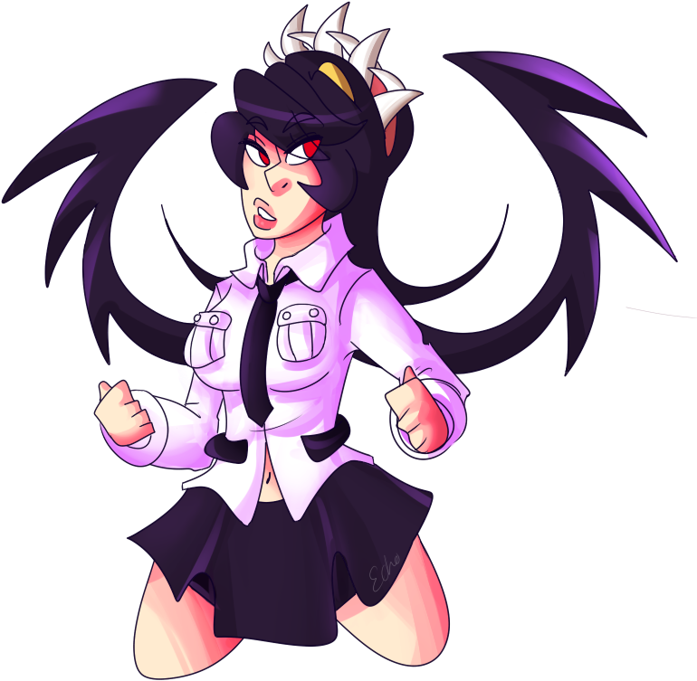- - Skullgirls Filia - - By Arse Peach - Skullgirls (786x799)