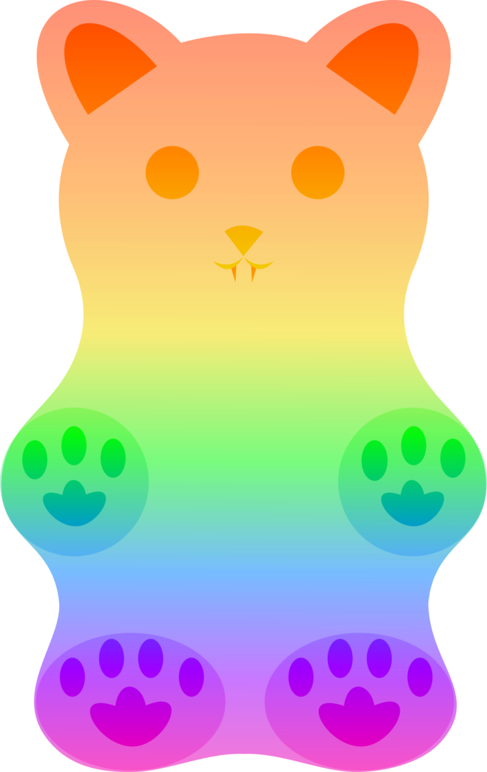 Gummy Bear Transparent Png Pictures - Gu My Bear Background (710x1126)