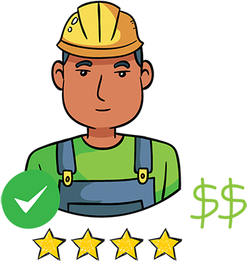 You Pick The Service Provider That Best Fits Your Budget - Cartoon (400x400)