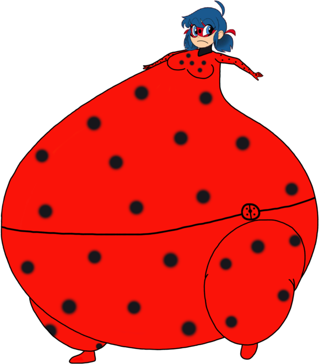 Ladybug Png By Crossovercomicmark2 - Miraculous Ladybug Blue Blueberry Inflation (1024x716)