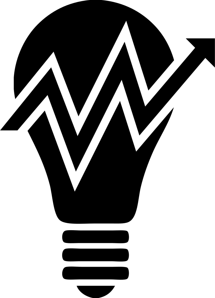 Light Bulb With Ascent Arrow Comments - Electricity (708x980)