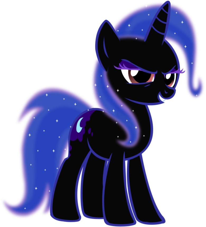 My Little Pony - Mlp Nightmare Moon Filly (891x897)