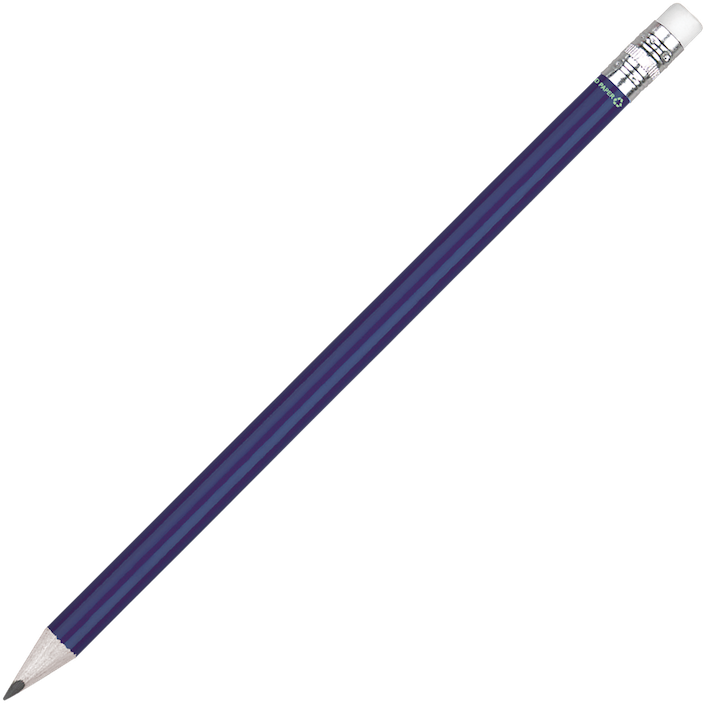 Recycled Paper Pencil- Blue - Ballpoint Pen (720x720)