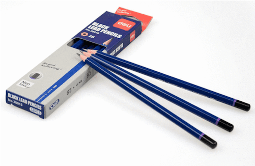 2b Blue Pencil Deli, Pack Of - Pencil (500x500)