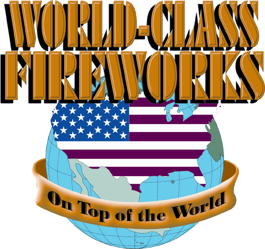 Lowest Fireworks Prices With "free Fireworks Shipping" - World Class Fireworks Logo (865x813)