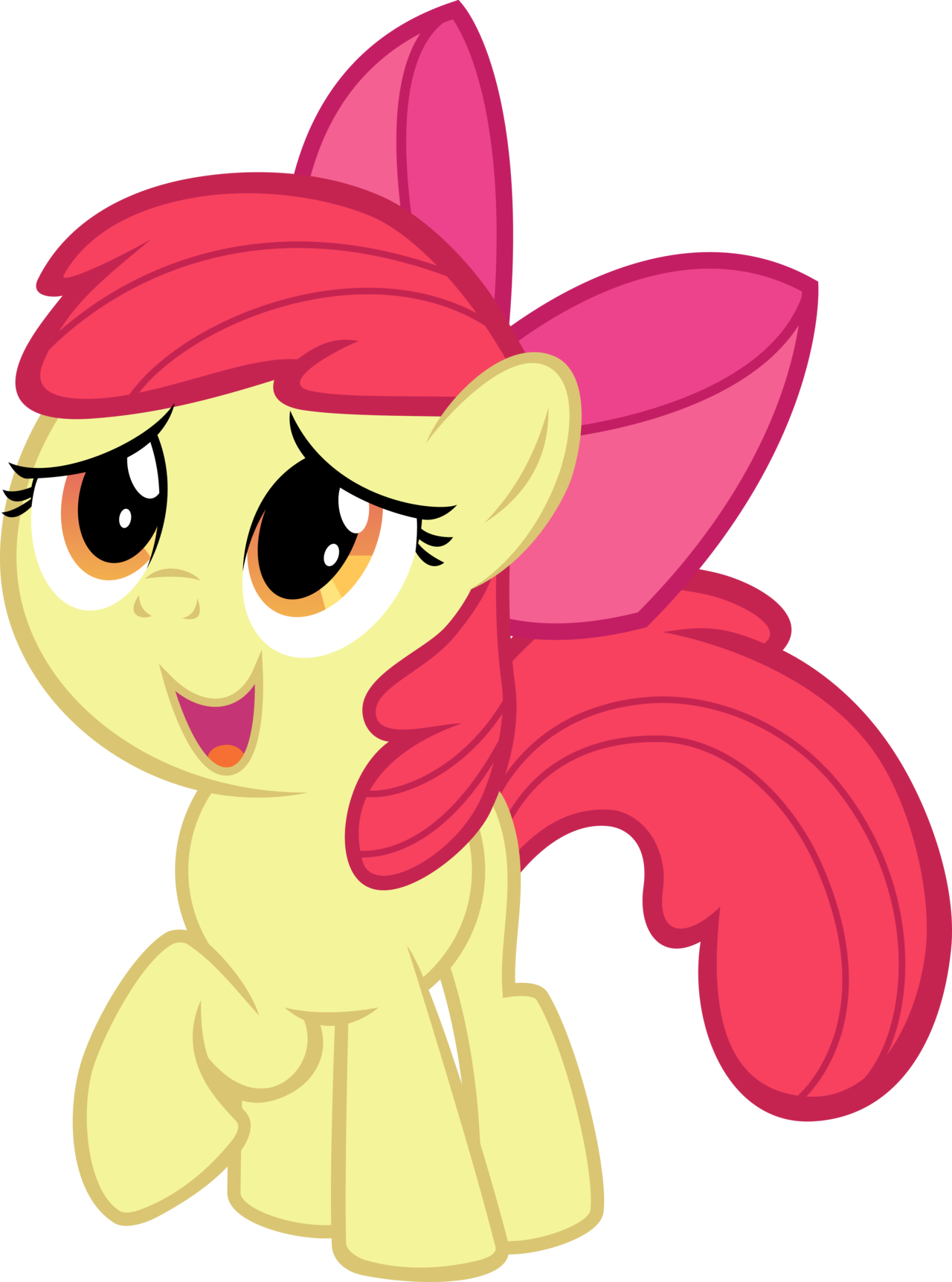 Can Ah Go See Mah Friends Now By Firestorm-can - Apple Bloom (1280x1723)