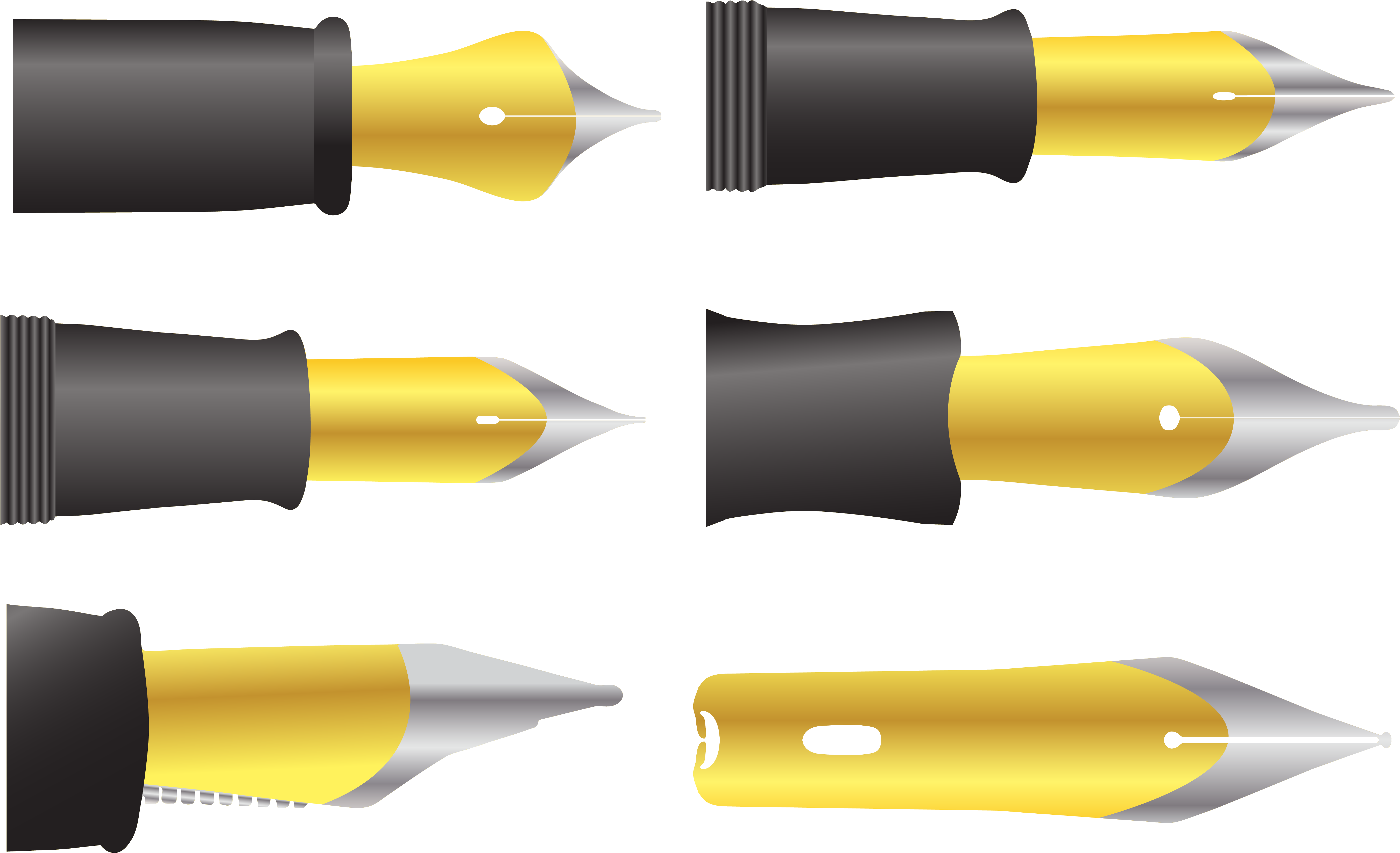Puntas De Lápiz Euclidiana Del Vector - Pen (5788x3536)